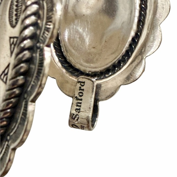 THREE Vintage 1950s Sanford Conchas Belt Silver - 33\